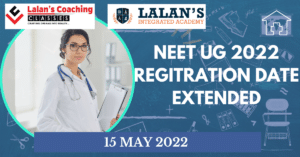 NEET UG 2022 Registration Date Extended