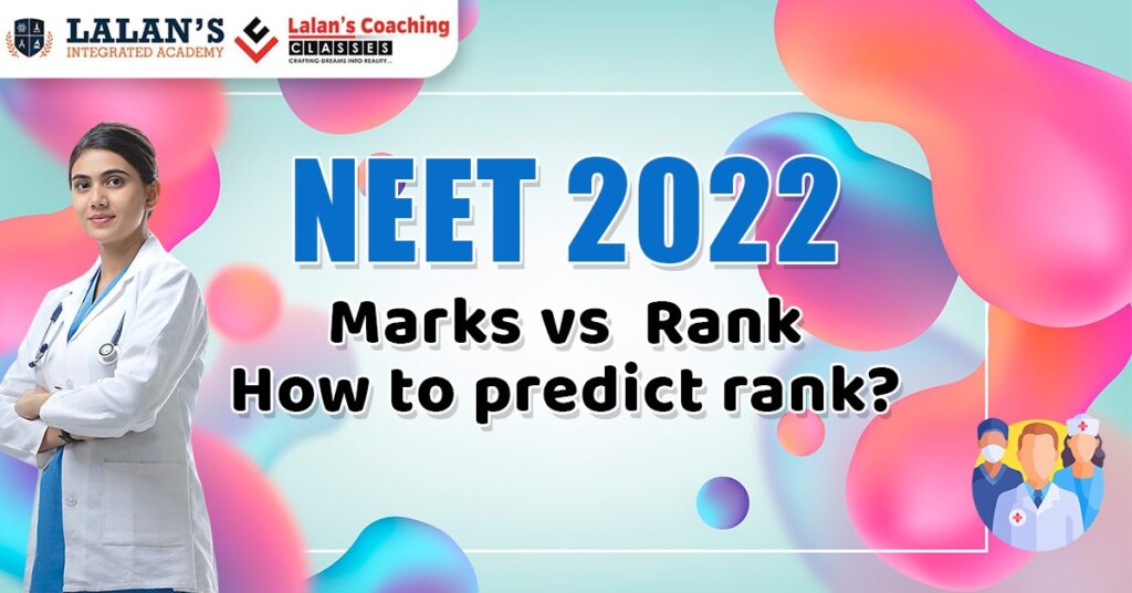 NEET 2022 Marks vs Rank
