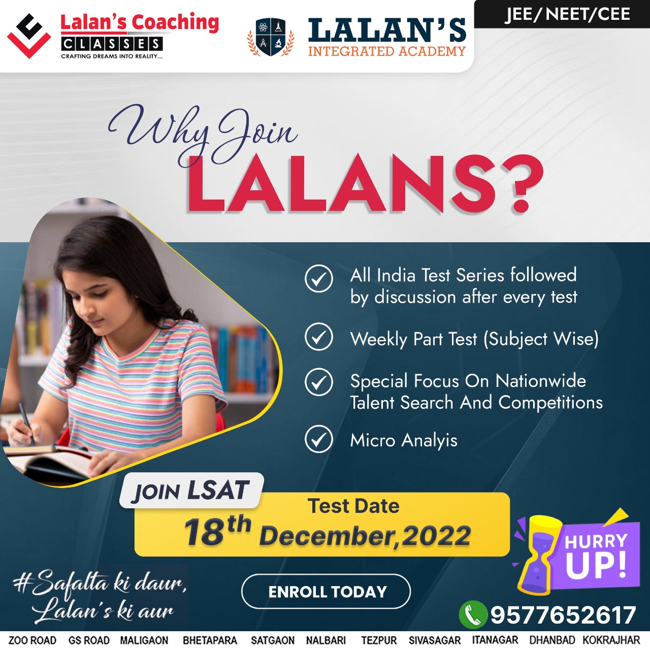 why join lalans- LSAT 2022-23 Test Date