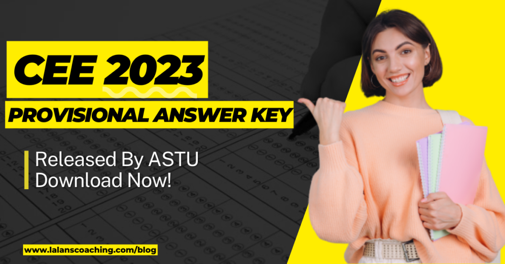 CEE 2023 Provisional Answer Key Released